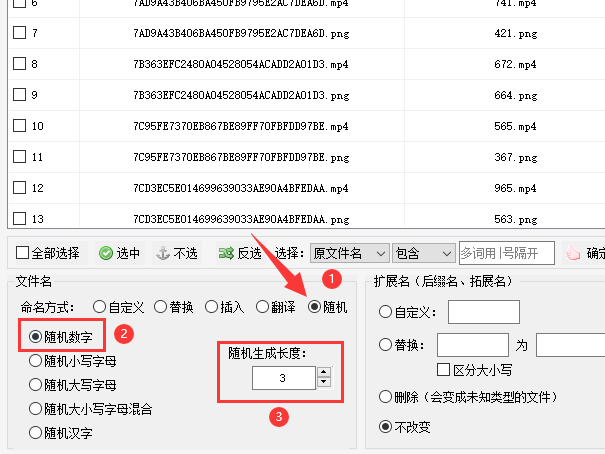 1文件名修改方法：文件批量重命名，并将扩展字母统一转换为大写370.png