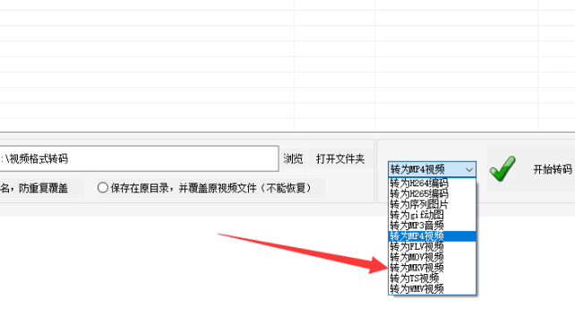 5视频转码实例：把MP4转为MKV视频，一键批量转换的操作方法374.png